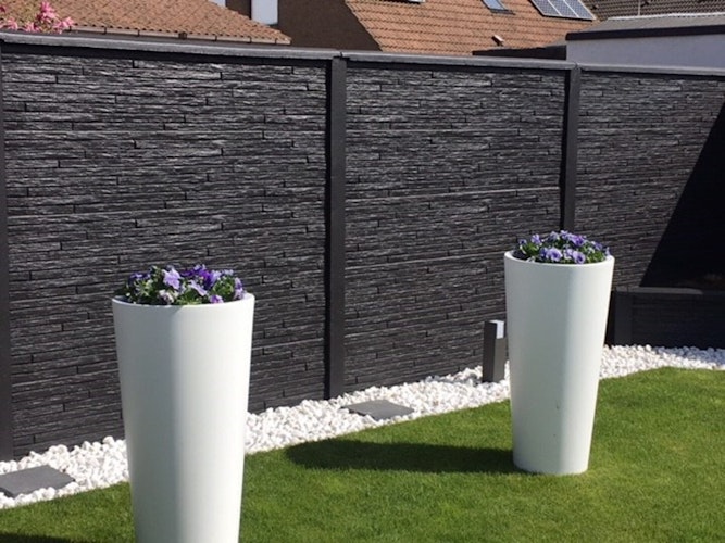 ORIGI WALLS™ Beton Sichtschutz FIRENZE 395 x 2000 mm 