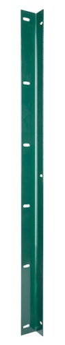 Alberts® Befestigungsleiste f.Doppelstab-Gittermatten,grün,Länge:1600 mm,m.Schrauben 623180