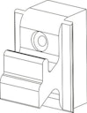 Vorschaubild OSMO ALU-CLADDING Befestigungsclip VE100