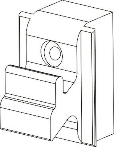 OSMO ALU-CLADDING Befestigungsclip VE100