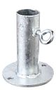 Vorschaubild Alberts® Halter für Sonnenschirme,feuerverzinkt,zA,Platte ⌀100mm,f.Standrohr ⌀20-38mm 657246