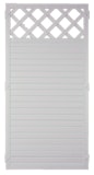 T&J LIGHTLINE Kunststoff Zaun Ranki 900 x 1800 mm Weiß T&J LIGHTLINE Kunststoff Zaun Ranki 900 x 1800 mm WeißZubehörbild