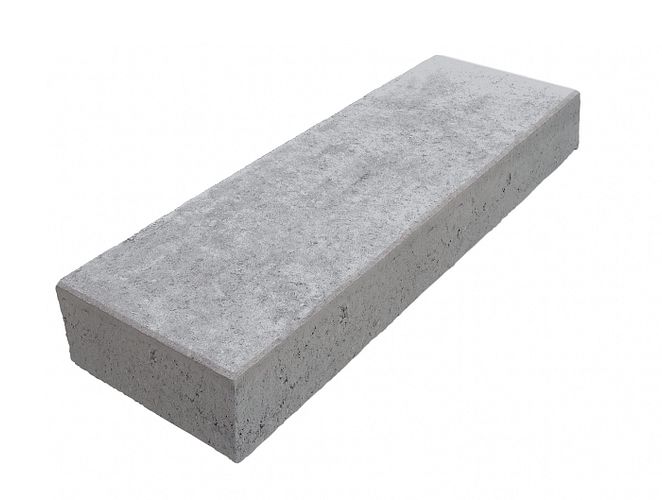 Diephaus Blockstufe GRAU 125/35/15 CM