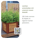 Vorschaubild BambusBASIS Hochbeet mit Kokosfrostschutzmatte - Profile Corten