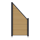 Vorschaubild NewTechWood Castello Sichtschutzelement WPC 900 x 900/1830 mm