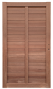 Vorschaubild FelixWood® Sichtschutz Modern Einzeltor Nr.25 1000 x 180  mm DIN Links