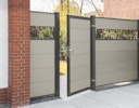 Vorschaubild TraumGarten System WPC XL Einzeltor Universal