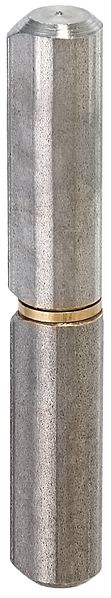 Alberts® Anschweißrolle,zweit.,Außen-⌀16mm,Höhe 120mm