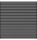 Vorschaubild BM Zaunserie Typ 249 Rhombus Alu Grundelement, 120 x 120 cm