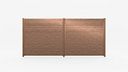 Vorschaubild Alberts® Alu Zaunfeld Palitio, Profilhöhe 150 mm