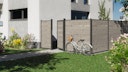 Vorschaubild TraumGarten SYSTEM Holz Thermo Massiv Tor Anthr.-Rahmen 98 x 180