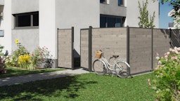 TraumGarten SYSTEM Holz Thermo massiv Zaunfeld-Set schmal 90 x 184 TraumGarten SYSTEM Holz Thermo massiv Zaunfeld-Set schmal 90 x 184Zubehörbild