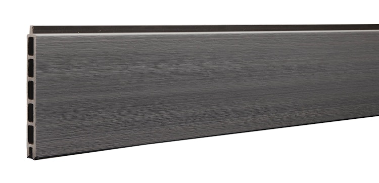 dz Alu Steckzaunelement VIDUAL Comp-Co WPC 140 für Pfosten 72/72 mm