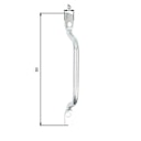 Vorschaubild Alberts® Torgriff, Stahl roh, galvanisch blau verzinkt, Länge 159 mm, Breite 13 mm, FR 309558