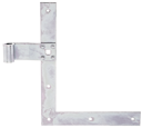 Vorschaubild Alberts® Fensterladen-Winkelband, gerade, unten, galvanisch verzinkt, dickschichtpassiviert,HxL 250x200mm,Rolle ⌀13mm 313319