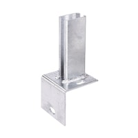Pfostenträger L-Form fvz. für 60x40 mm