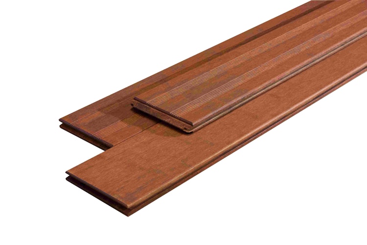 aMbooo Terrassendiele Bambus SELECT in Coffee