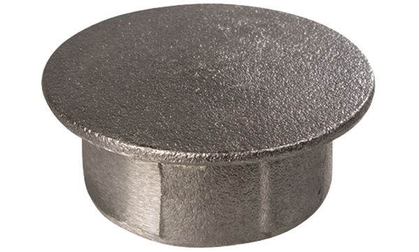 Alberts® Pfostenkappe fürAbsperrgittersystem Plus 7, Alu ⌀60 mm 774660