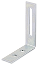 Vorschaubild Alberts® Verstellwinkel, mit Langloch, galvanisch verzinkt dickschichtpassiviert, TxHxB 65x80x20 mm 
