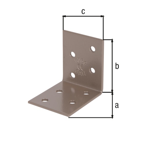 Alberts DURAVIS® Winkelverbinder 50x50x40mm