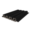 Vorschaubild Handmuster-NewTechWood Fassadenverkleidung Castellation Pro 35 - Ebony