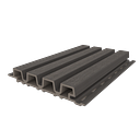 Vorschaubild Handmuster-NewTechWood Fassadenverkleidung Castellation Pro 35 - Silver Gray