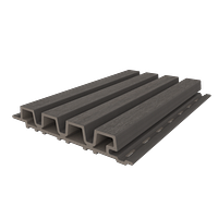 Handmuster-NewTechWood Fassadenverkleidung Castellation Pro 35 - Silver Gray