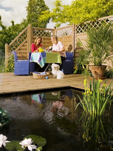 TraumGarten XL 179x179 cm Rundbogen