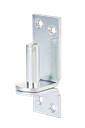 Vorschaubild Alberts® Kloben auf Platte,galvanisch verzinkt dickschichtpassiviert, Dorn ⌀13 mm, Abstand 25 mm,Platte HxB100x35 mm 311438