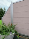Vorschaubild GroJa Viento Designzaun  Sondermaß Element mit Rahmen Silber
