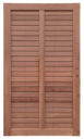 Vorschaubild FelixWood® Sichtschutz Modern Rhombus Einzeltor Nr.26 1000 x 180  mm DIN Links