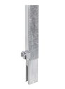 Vorschaubild Alberts® Zaunerhöhung Erhard, feuerverzinkt, 600 / 60 x 60 mm 672713