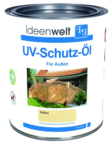 T&J UV-Schutz Öl 0,75 Ltr. für Außen