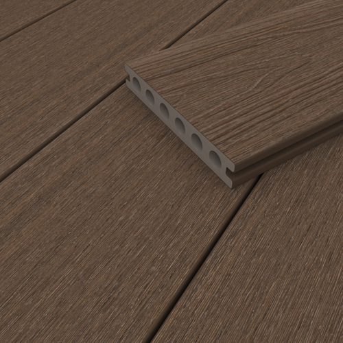NewTechWood Deluxe WPC-Terrassendiele Hohlkammer Ipé  23 x 138 mm