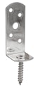 Vorschaubild Alberts® Flechtzaunhalter L-Form Edelstahl HxB 115x31,5 mm 