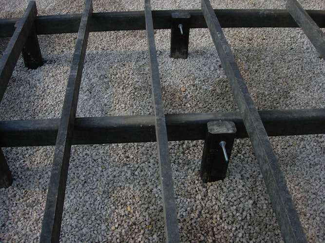 Millboard® PlasPro Unterkonstruktion Schwarz 50 x 125 x 3000 mm