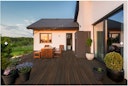 Vorschaubild GroJa NATURAL Massiv Terrassendiele Dunkel  137 x 20 x 1850mm 3er Pack