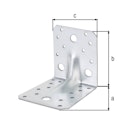 Vorschaubild Winkelverbinder SL vz 105x105x90x3 mm GP (12 St.)