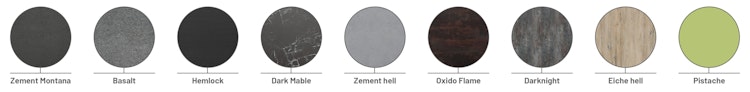 Traumgarten SYSTEM Board Keramik XL Zaunfeldset 1800 x 1800 mm