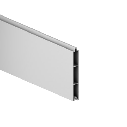 TraumGarten System Alu Classic Einzelprofile Silber