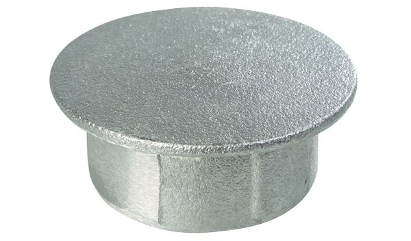 Alberts® Pfostenkappe fürAbsperrgittersystem Plus 7, Alu ⌀60 mm 774660