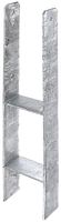 Alberts® H-Pfostenträger 300x60x6mm Gesamtlänge 600mm für verschiedene Pfostenstärken