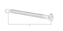Vorschaubild Alberts® Ankernagel verzinkt ⌀4 mm Länge 60 mm im Karton verpackt à 250 St. 