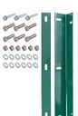 Vorschaubild Alberts® Befestigungsleiste f.Doppelstab-Gittermatten,grün,Länge:2000 mm,m.Schrauben 623203