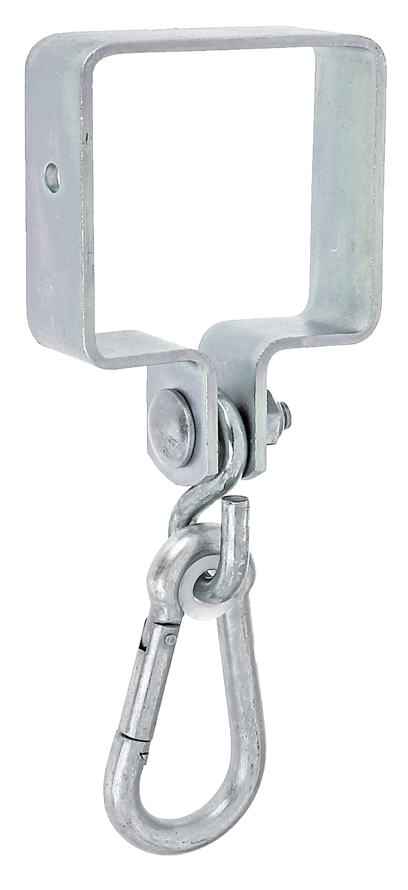 Alberts® Schaukelschelle, für Vierkantholz, galvanisch verzinkt dickschichtpassiviert, Breite 90 mm, Höhe 90 mm 217518