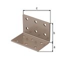 Vorschaubild Alberts DURAVIS® Lochplattenwinkel 40x40x60mm
