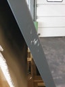 Vorschaubild B-Ware GroJa Viento Designzaun Typ Quadratisch 180x180 Rahmen Anthrazit - Walnuss co-extrudiert