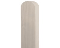 BM Zaunpfosten 90 x 90 mm vierkant Douglasie Kopf gerundet farbig BM Zaunpfosten 90 x 90 mm vierkant Douglasie Kopf gerundet farbigZubehörbild