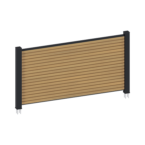 NewTechWood Modena Sichtschutzelement WPC 1800 x 900 mm