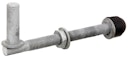 Vorschaubild Alberts® Kloben z.Durchschrauben,ein Paar,feuerverz.,Dornst.⌀13mm,Länge 140mm,Gew.M12 